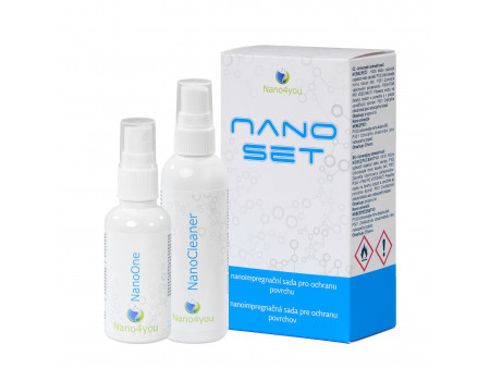 Tekuté stierače - Sada prípravkov NANOSET 50 | Nano4You.eu